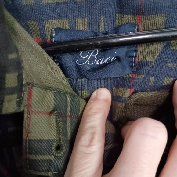 BACI LAYERED BLAZER JACKET S ITALY EDGY PREPPY CHIC - Picture 5 of 7